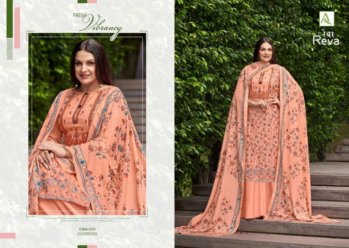 Alok Suit Reva 836-001 to 836-010 Series 1