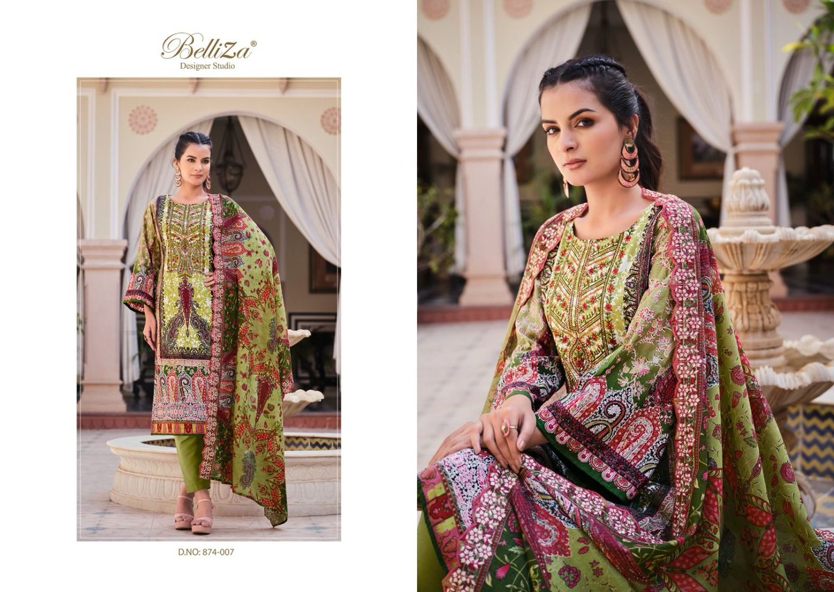 BELLIZA GUZARISH VOL 2  874-001 TO 874-008 SERIES 7