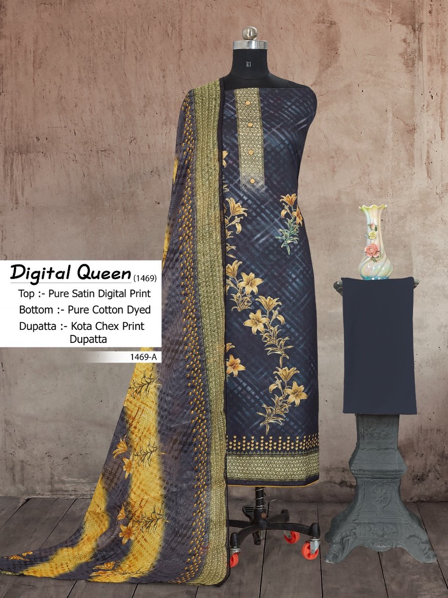Bipson Prints Digital Queen 1469 Colors 1