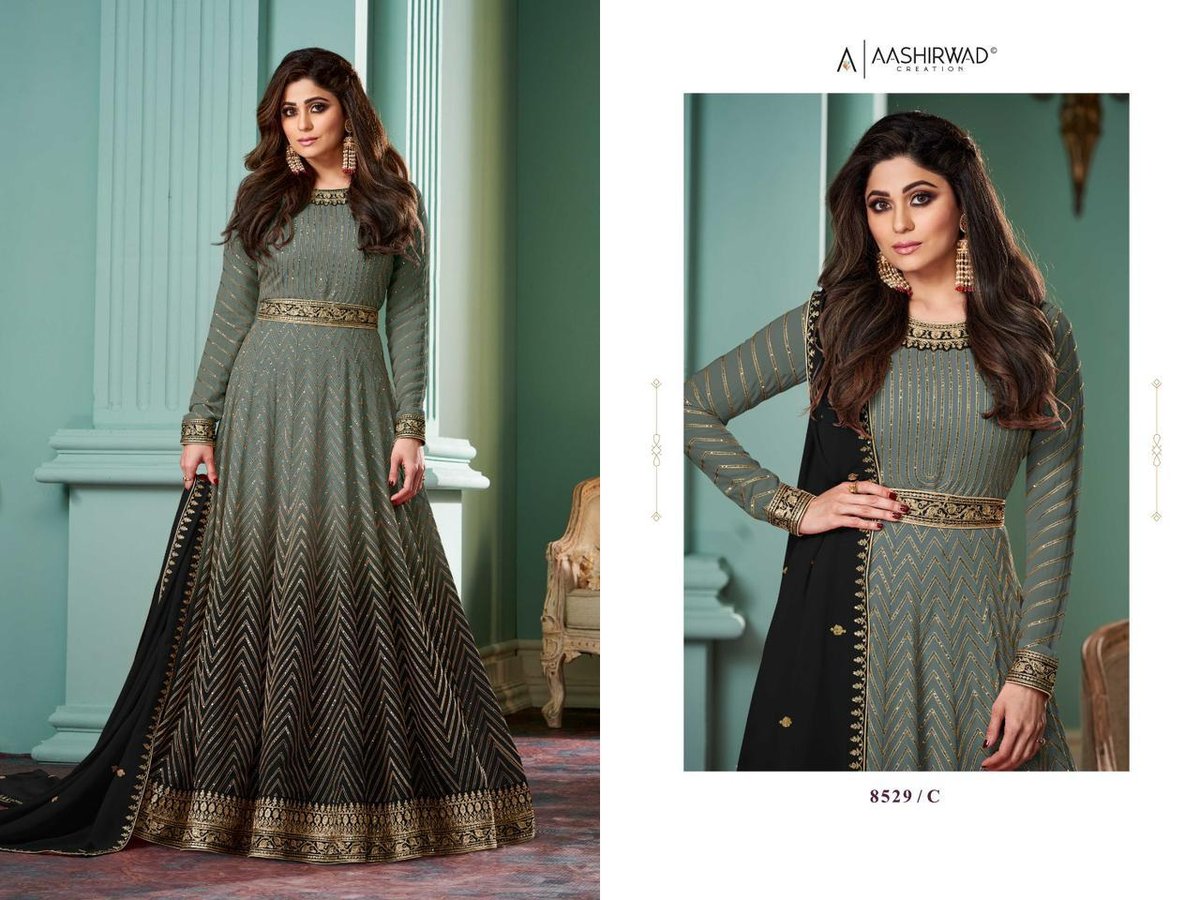 Aashirwad Creation Alizza 8529 Colors 3