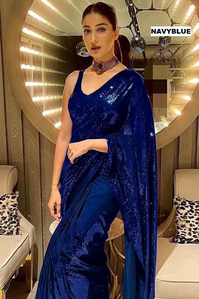 Bollywood  Designer Sequence Saree DF-3203 Colors 5