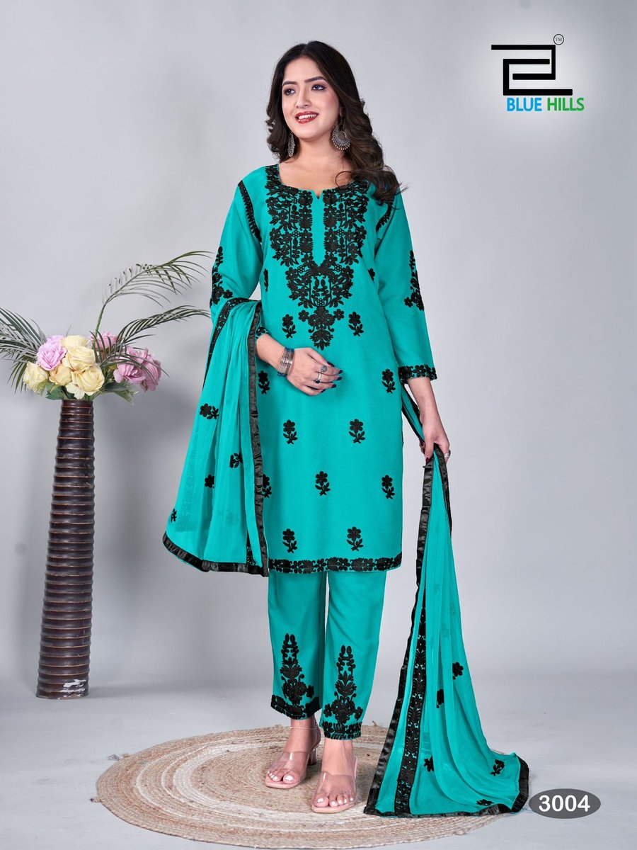BLUE HILLS BLACK BUNNY VOL-3 3001 TO 3005 4
