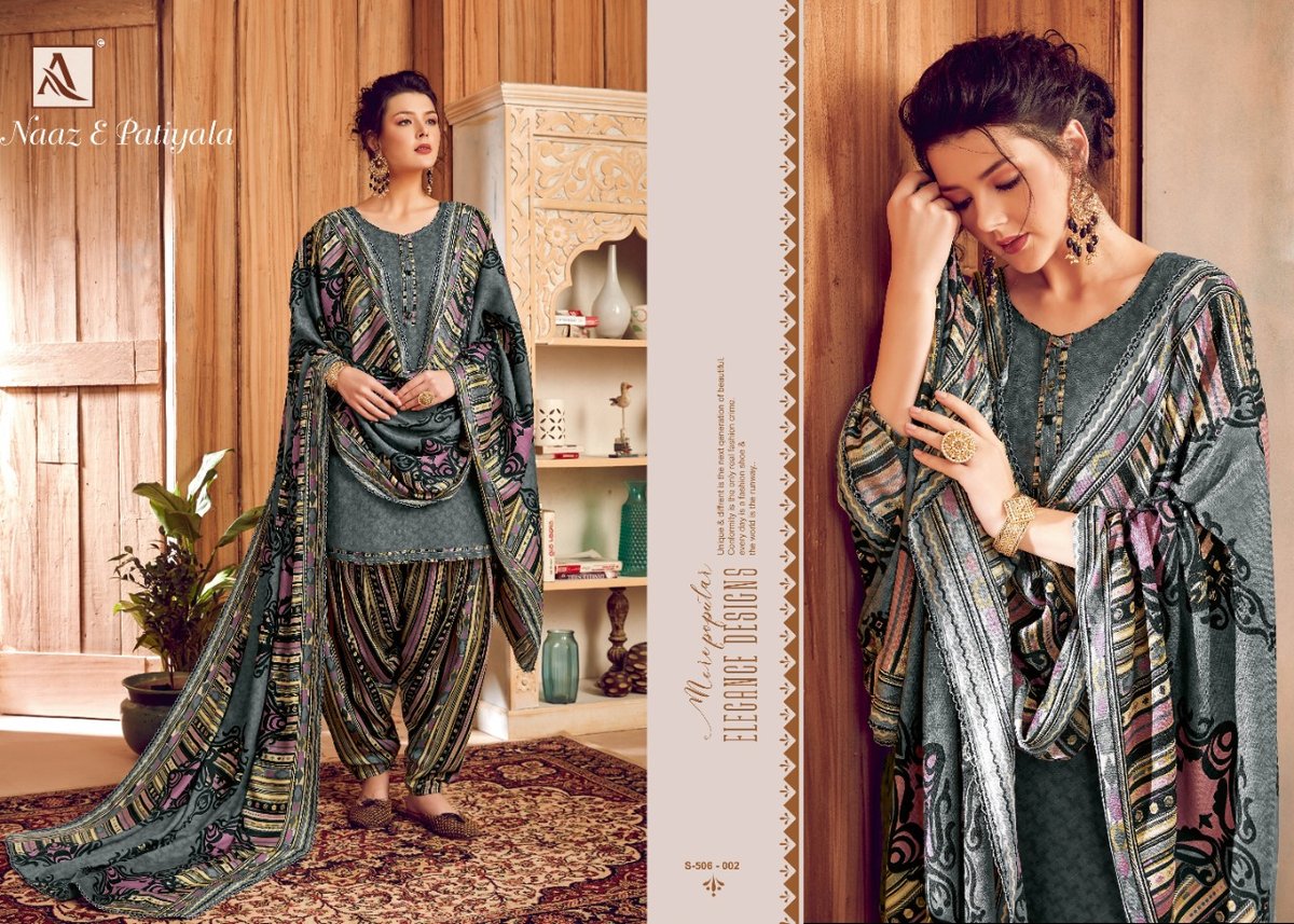 Alok Suits Naaz E Patiyala 506-001-506-010 Series 2
