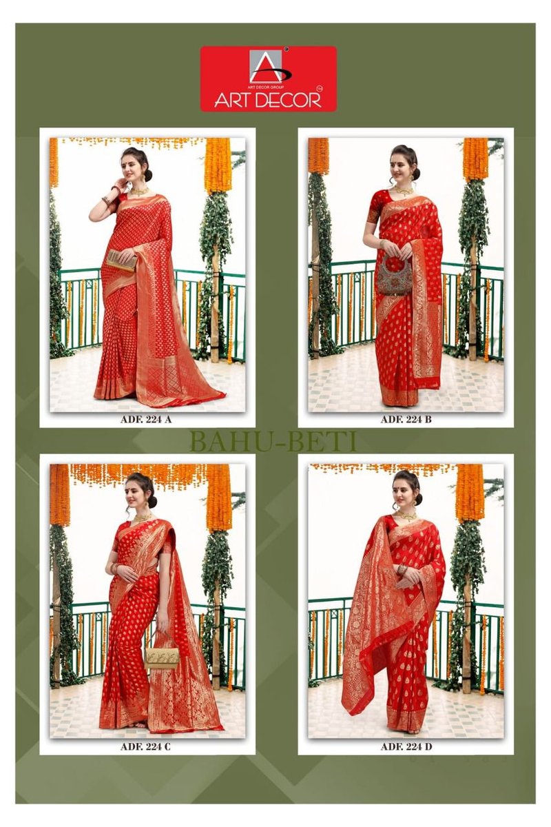 Art Decore Bahu Beti ADF-224 Colors 5