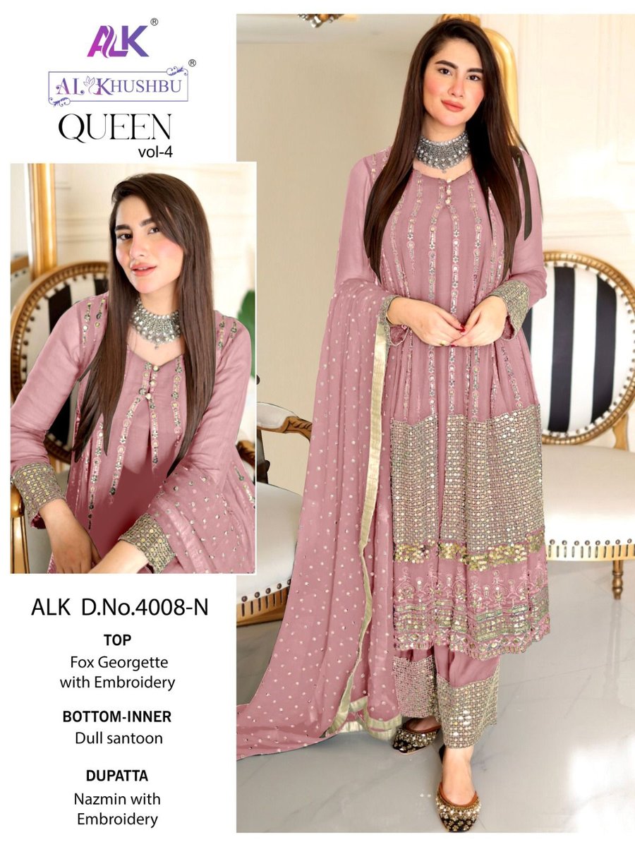 AL Khushbu Queen Vol-4 4008 New Colors 5