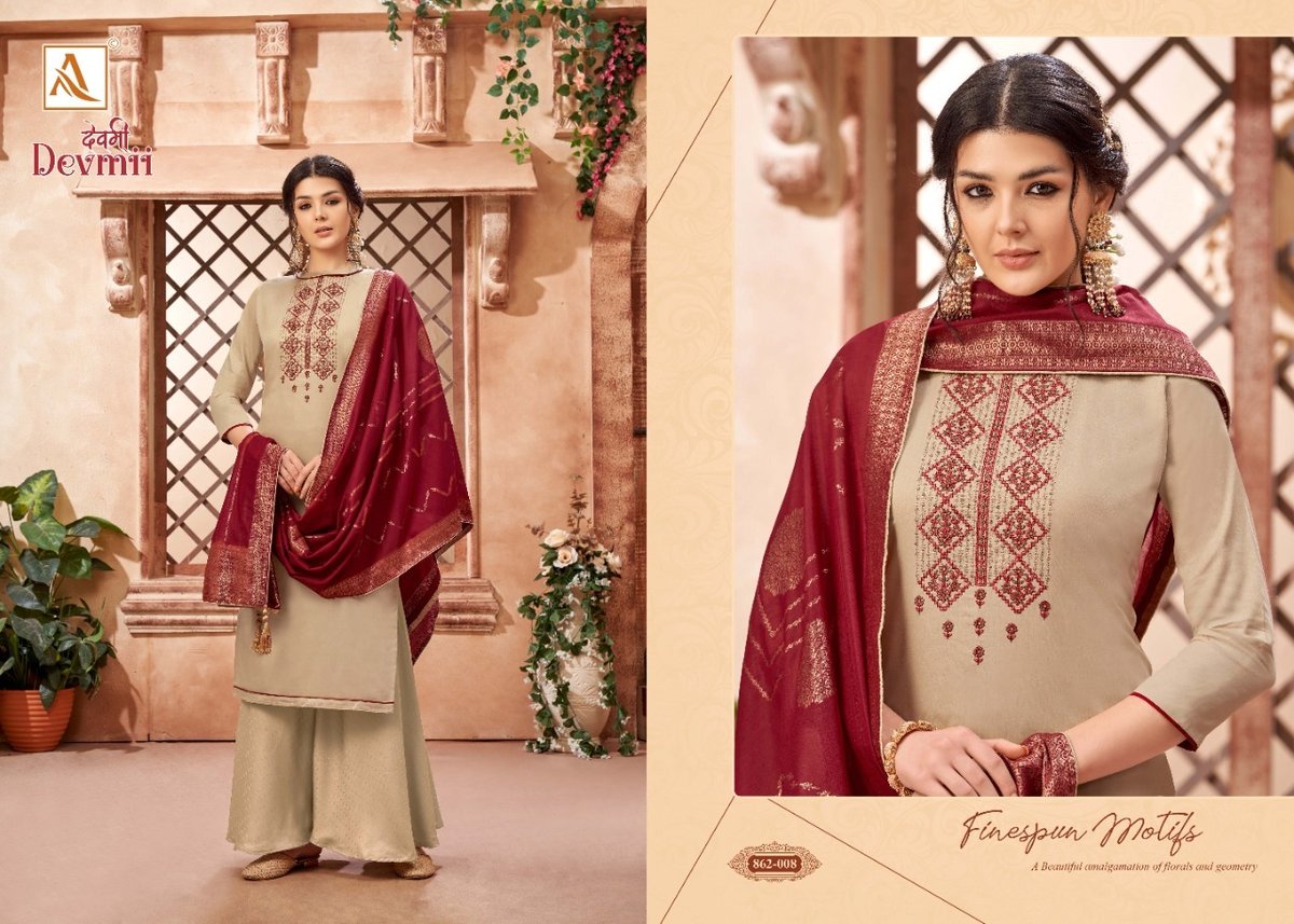 Alok Suits Devmii 862-001 to 862-008 Series 8