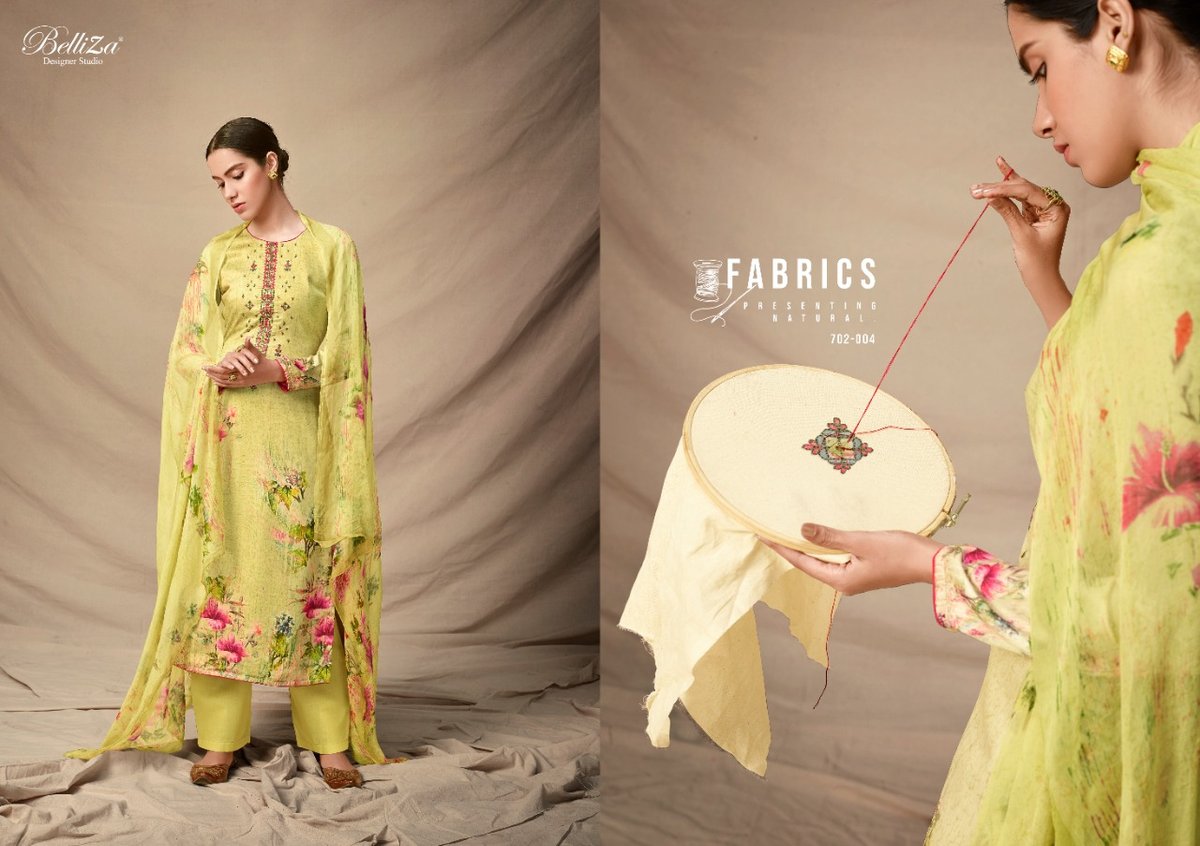Belliza Designer Panache 702-001 to 702-006 Series 4