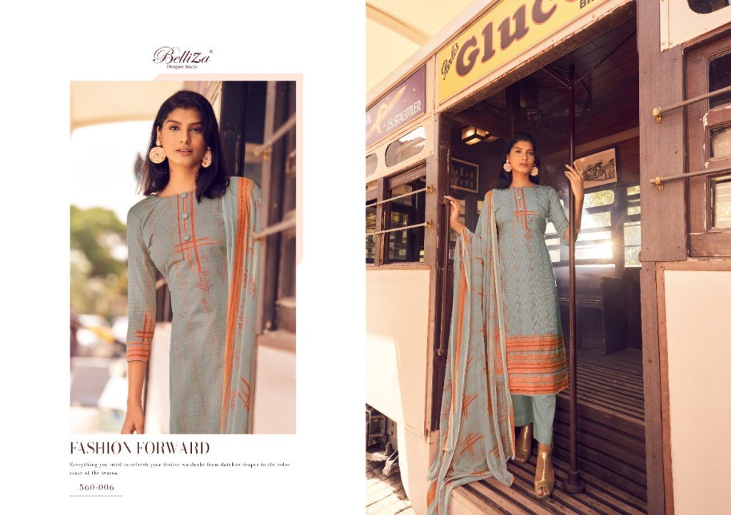 Belliza Designer Nazrana 560-001 to 560-010 Series 6