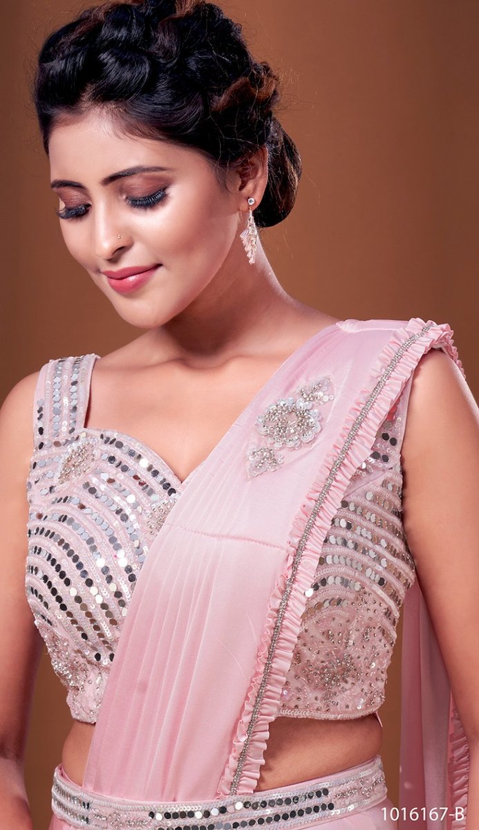 Aamoha Trendz Ready To Wear Designer Saree 1016167 Colors 4
