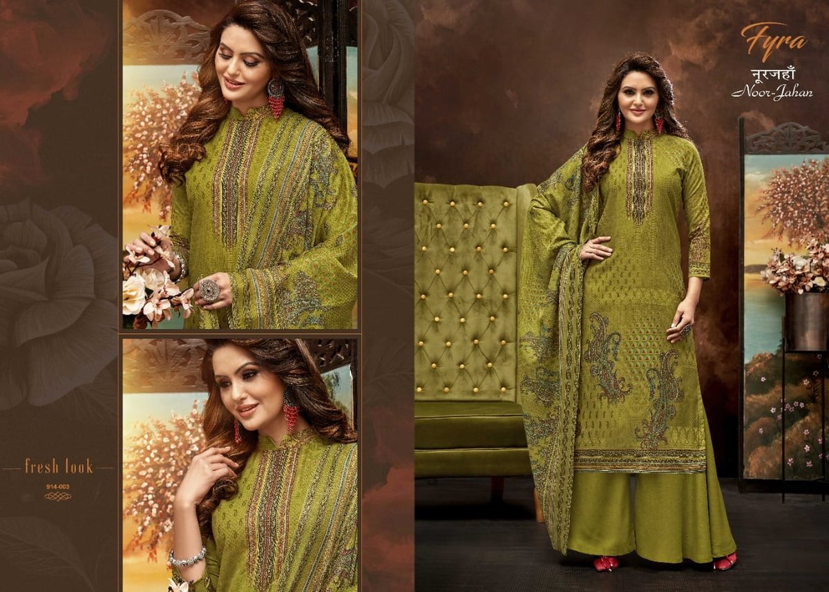 Alok Suits Fyra Noor Jahan 914-001 to 917-010 Series 3