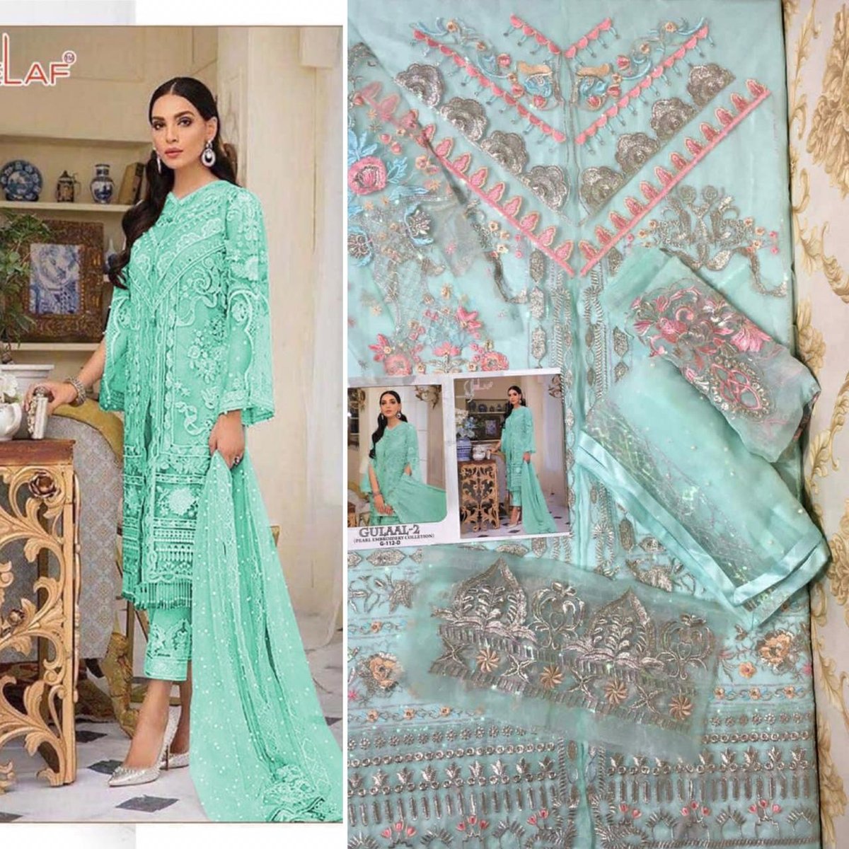 Galaxy Fab Elaf Gulaal Vol-2 Suits 2