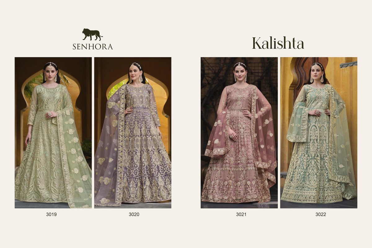 SENHORA DRESSES KALISHTA 3019 TO 3022 5