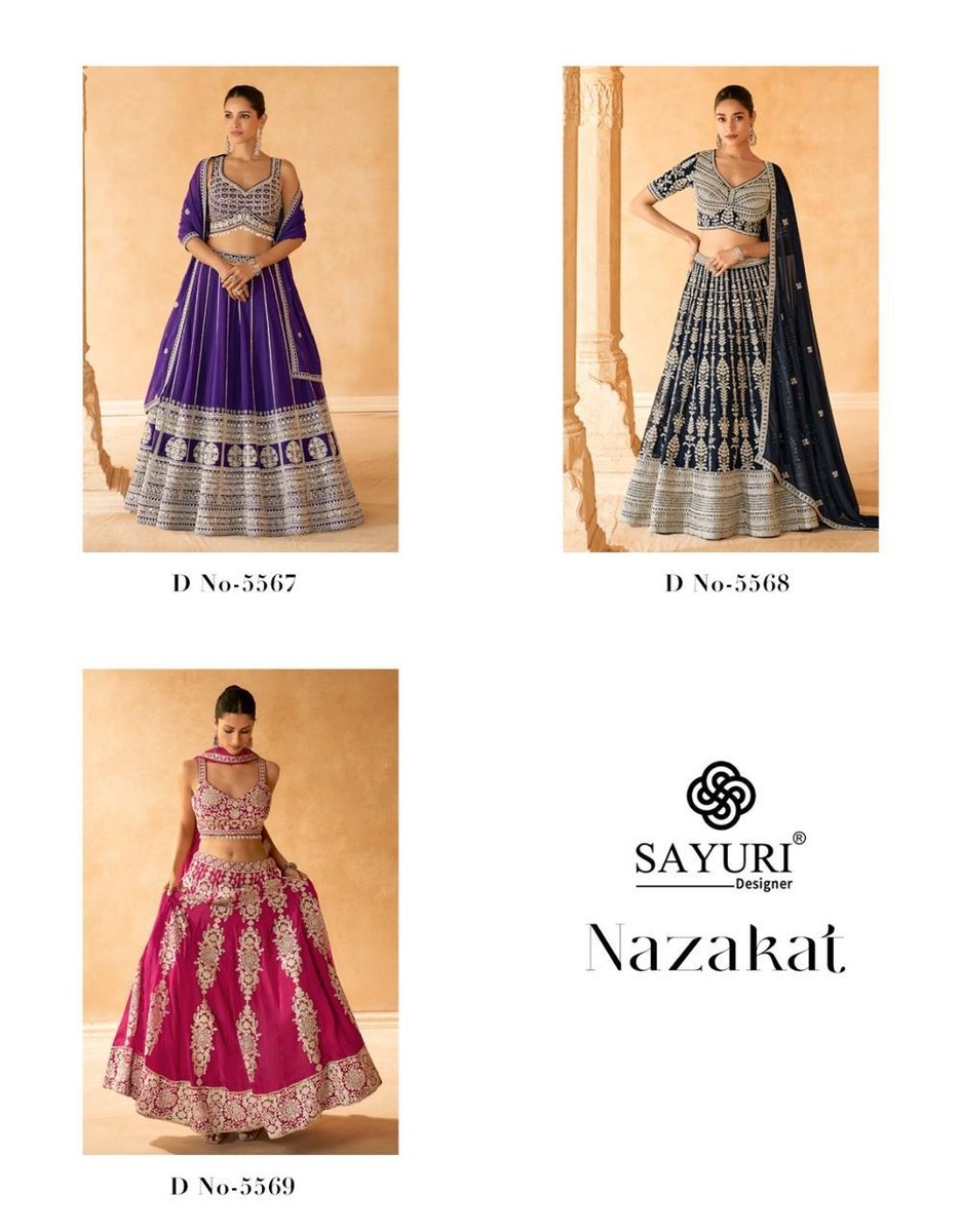 SAYURI DESIGNER NAZAKAT 5567-5569 4