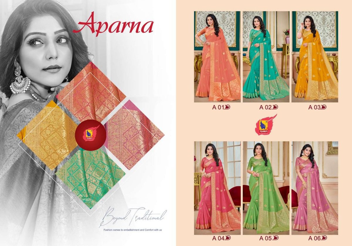 Ashika Saree Aparna A-01 to A-06 Series 7