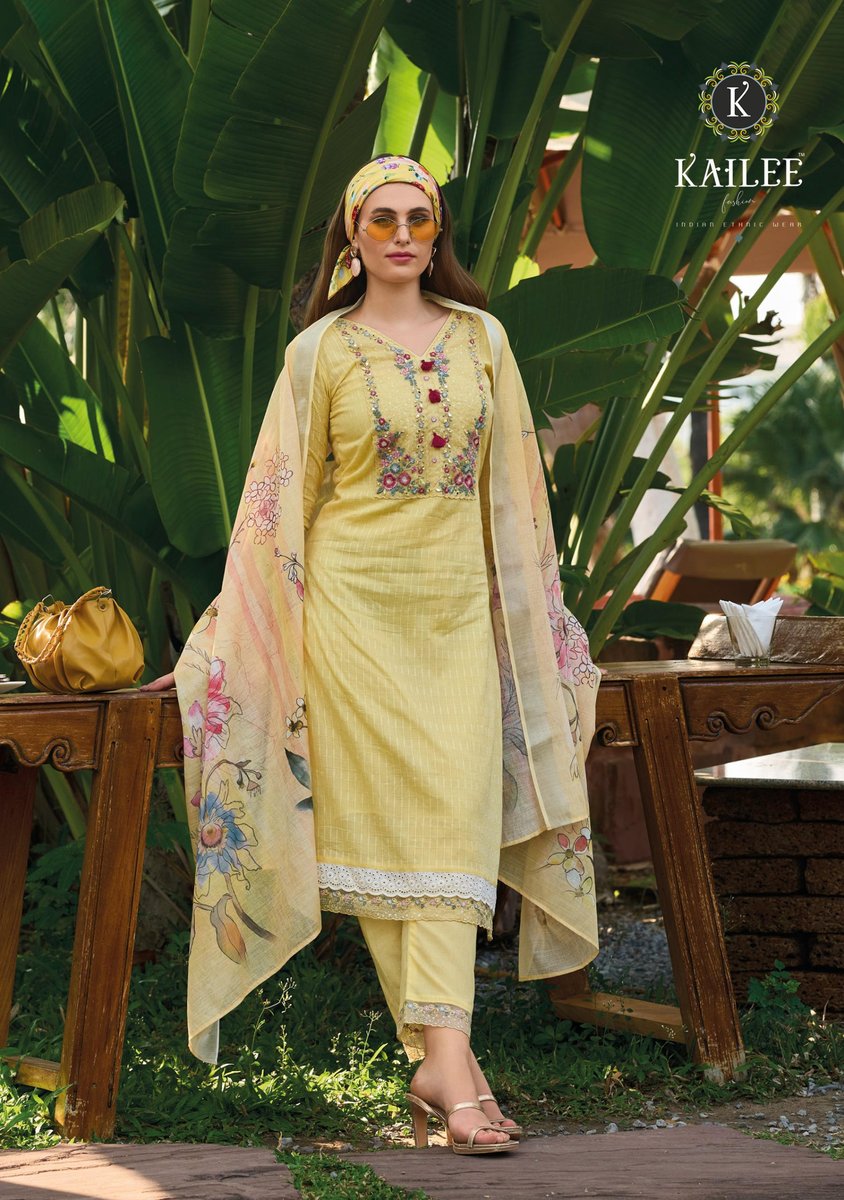 KAILEE FASHION SUMMER GARDEN 42631 TO 42636 2