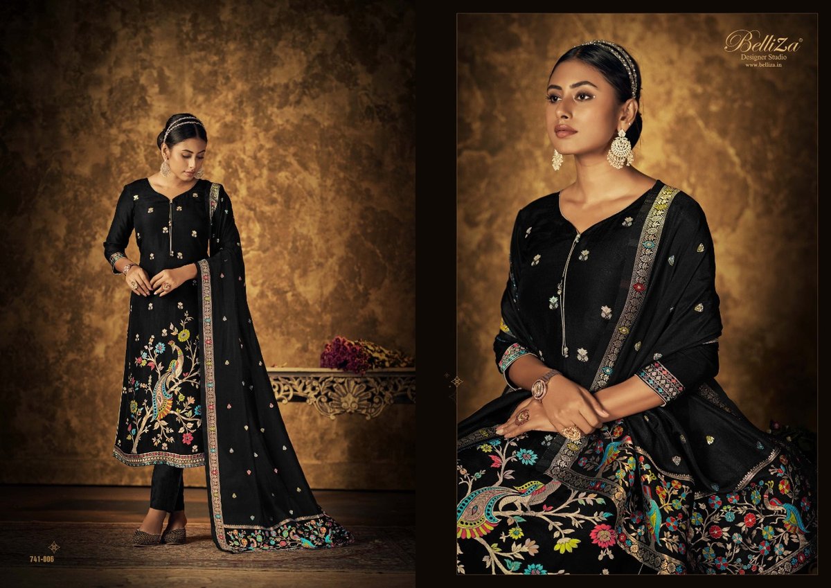 Belliza Designer Saarang 741-001 to 741-006 Series 6