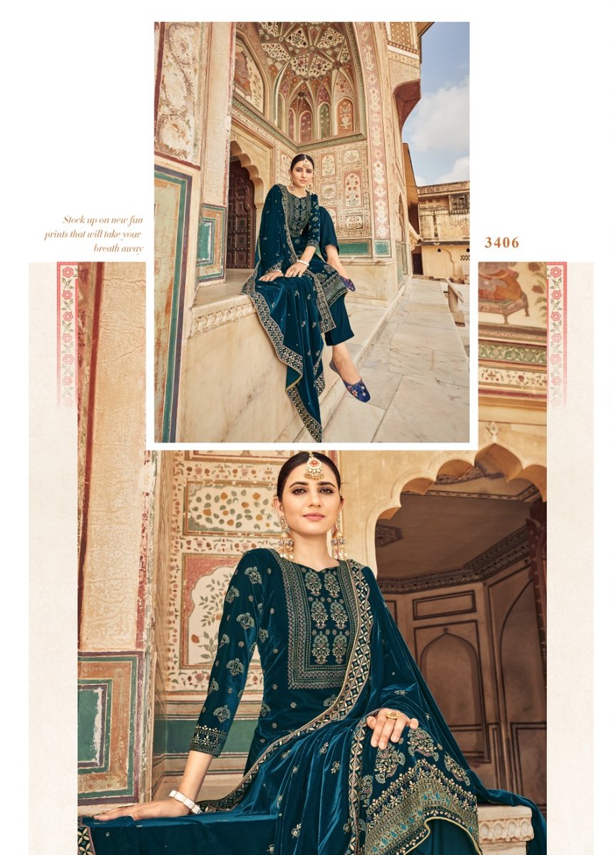 Bela Fashion Saanjha 3402-3407 Series 5