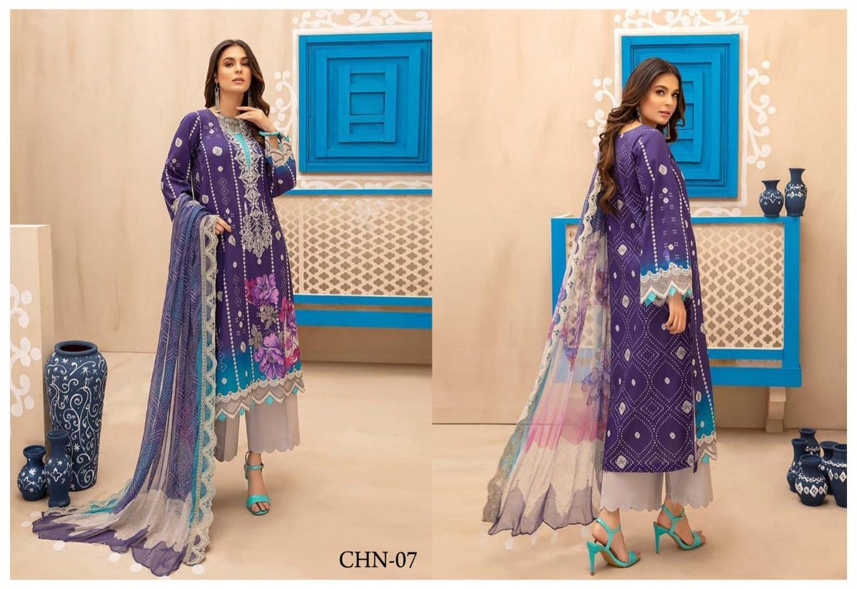 Charizma Designer Signature Chunri CHN-01 To CHN-10 Series 7