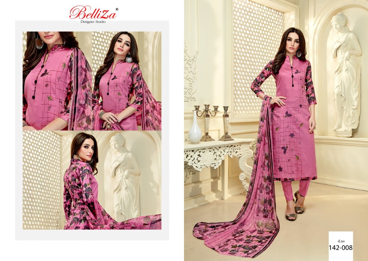 Belliza Designer Shabana 142-001 to 142-010 Series 8
