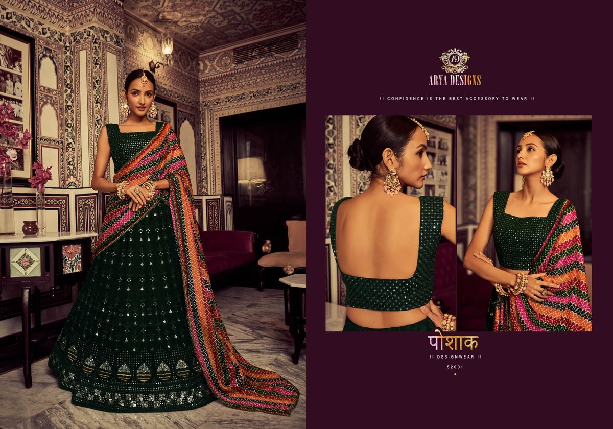 Arya Designs Poshak Vol-5 52001-52005 Series 1
