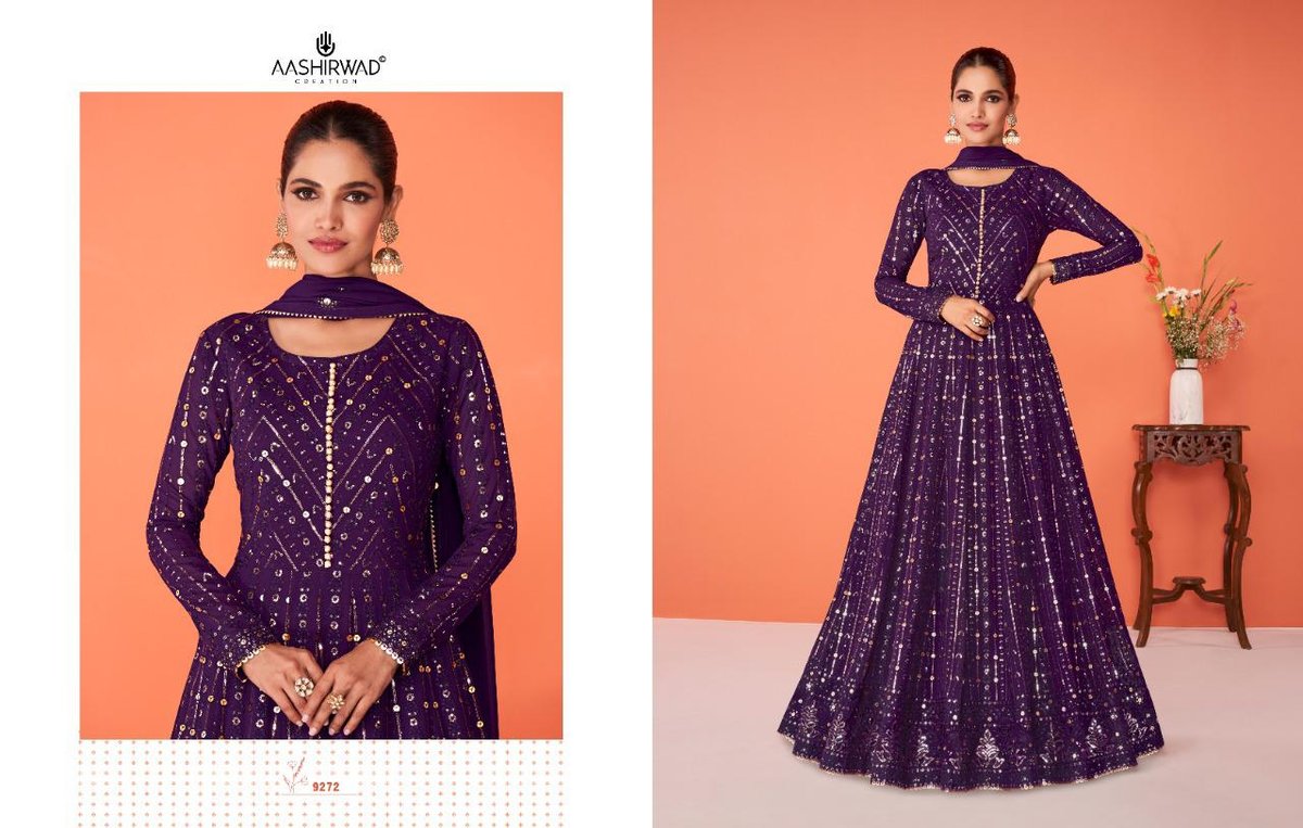 Aashirwad Creation Shehnaaz 9269-9273 Series 4