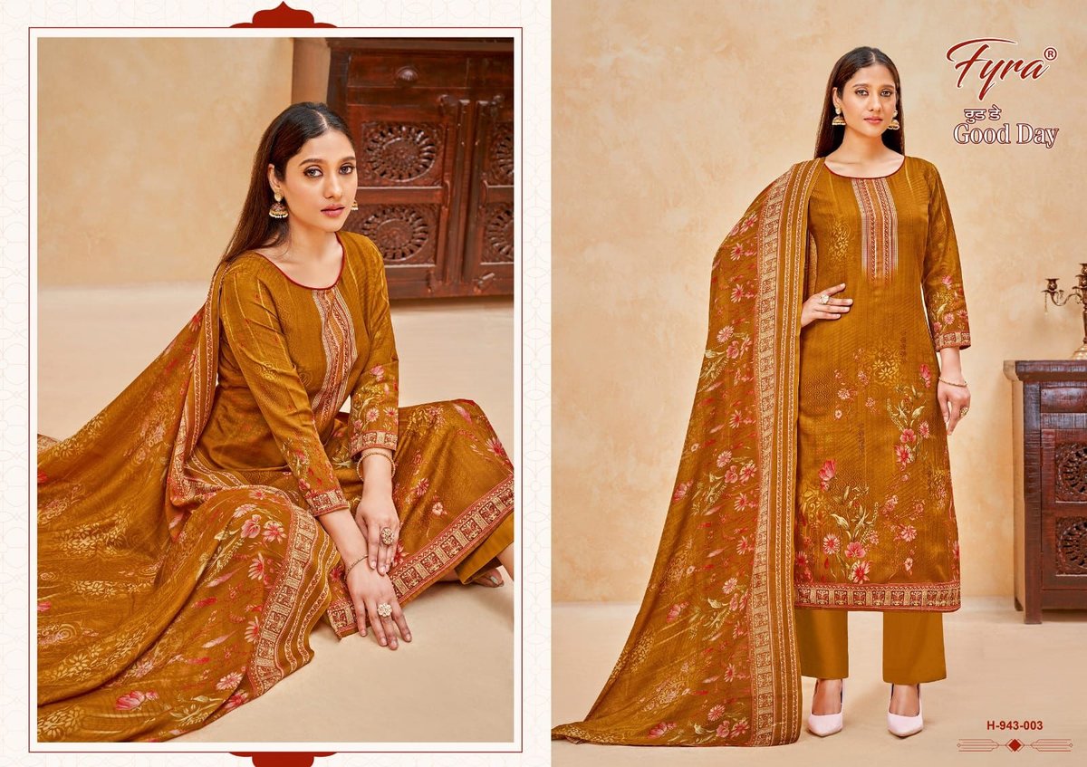 Alok Suits Good Day 943-001 to 943-010 Series 3