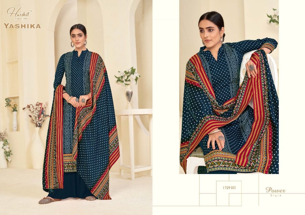 Harshit Fashion Yashika 1729-001 to 1729-010 Series 1