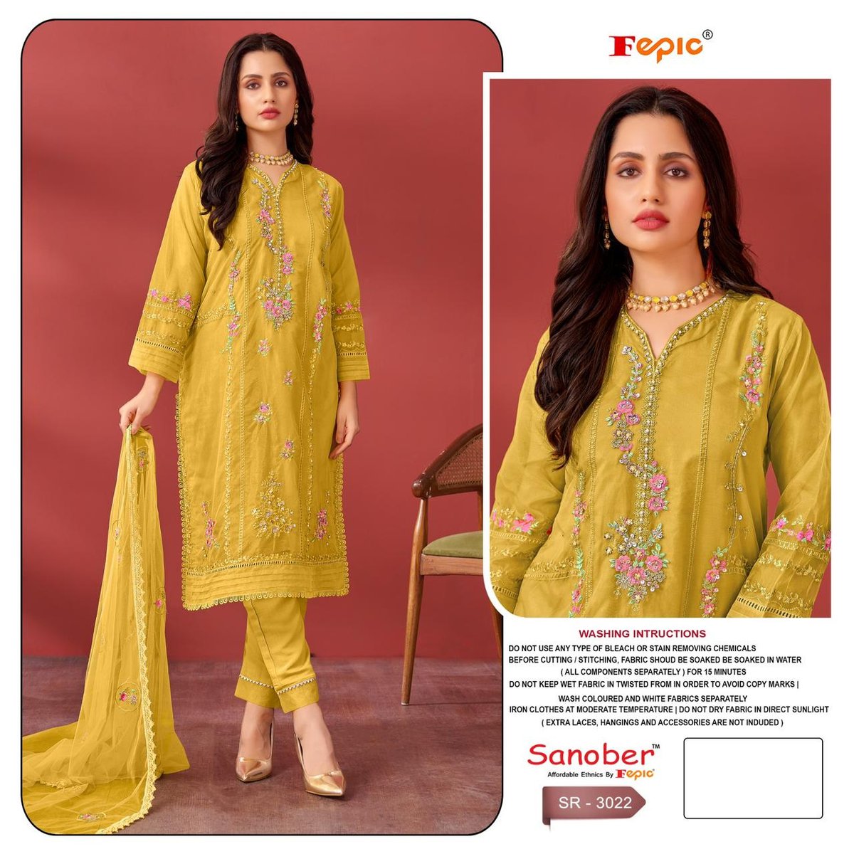 Fepic Rosemeen Sanober SR-3022 Colors 1
