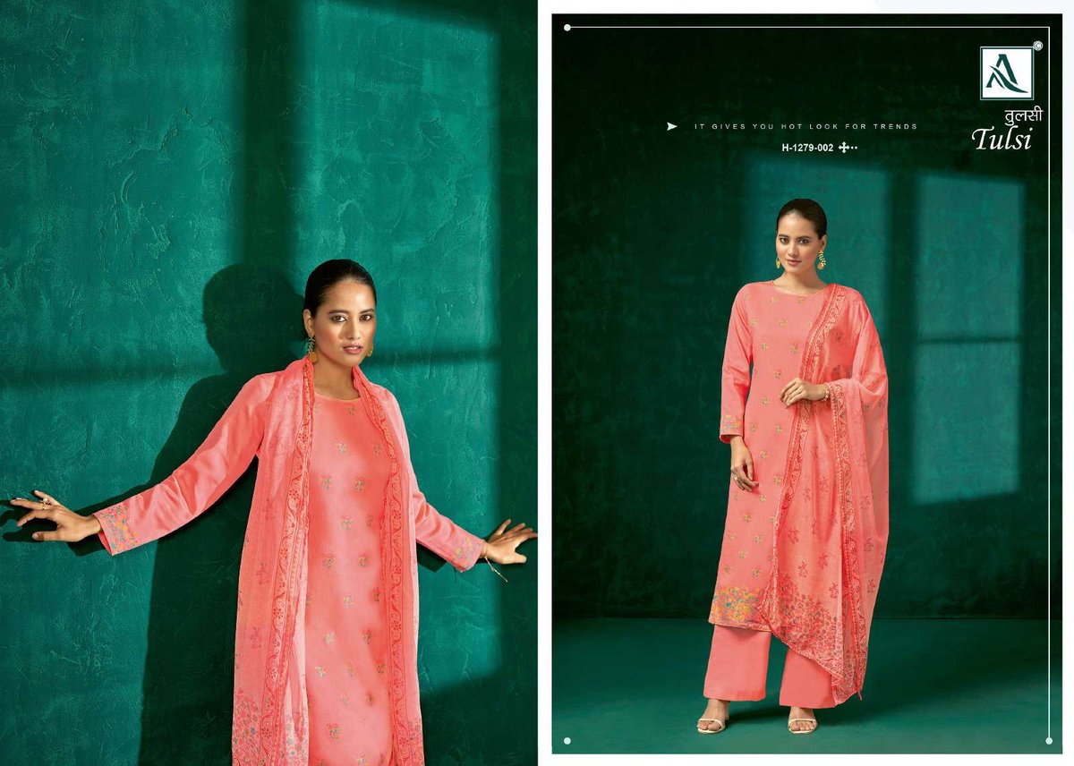 Alok Suit Tulsi 1279-001 to 1279-005 Series 2