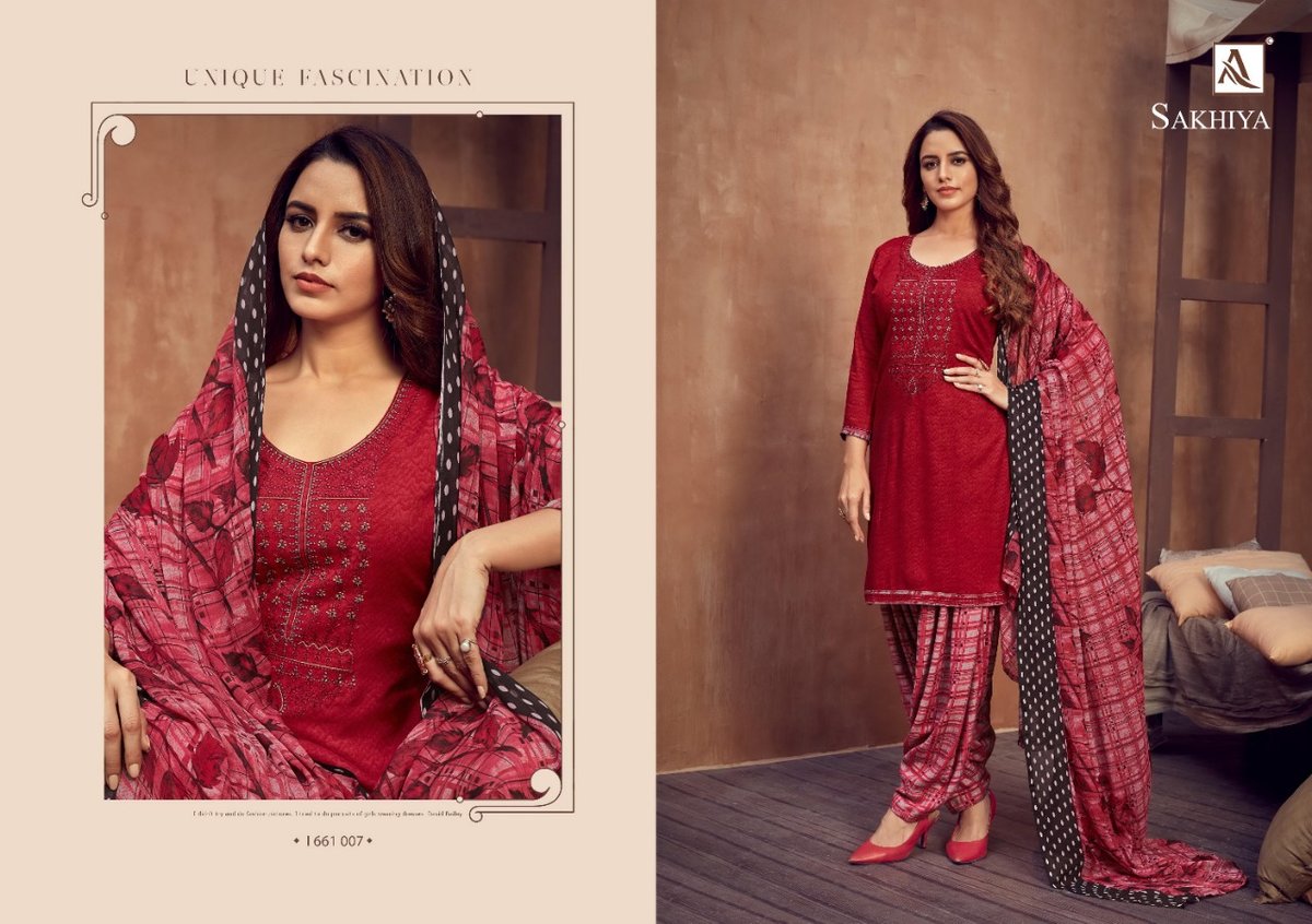 Alok Suits Sakhiya 661-001-661-008 Series 7