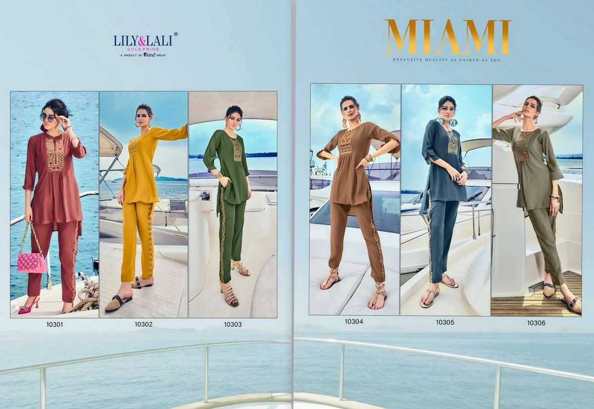 Lily And Lali Miami 10301-10306 Series 7