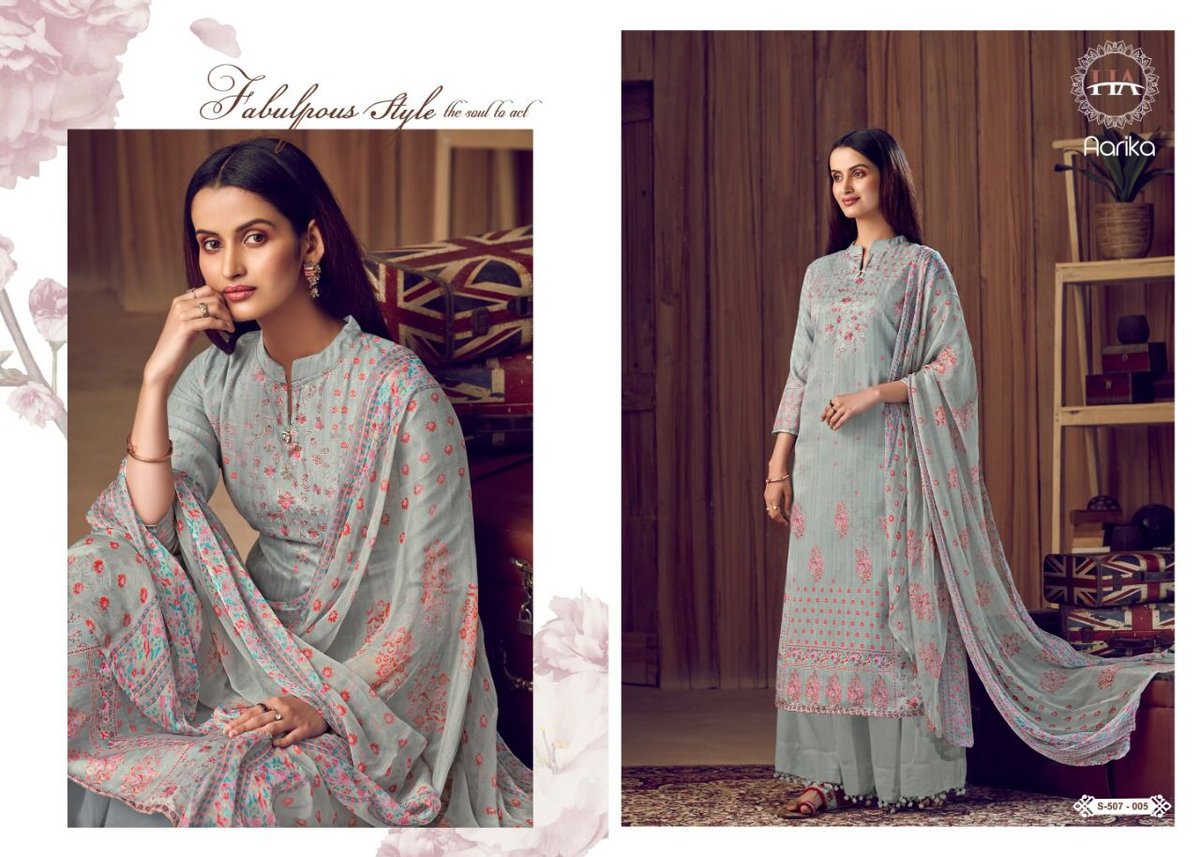 Harshit Fashion Aarika Edition Vol-2 507-001 to 507-010 Series 5