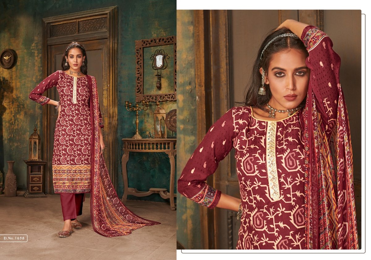 Bipson Prints Phulkari 1632-1639 Series 7