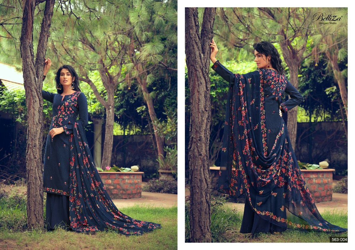 Belliza Designer Nimisha 563-001 to 563-010 Series 4