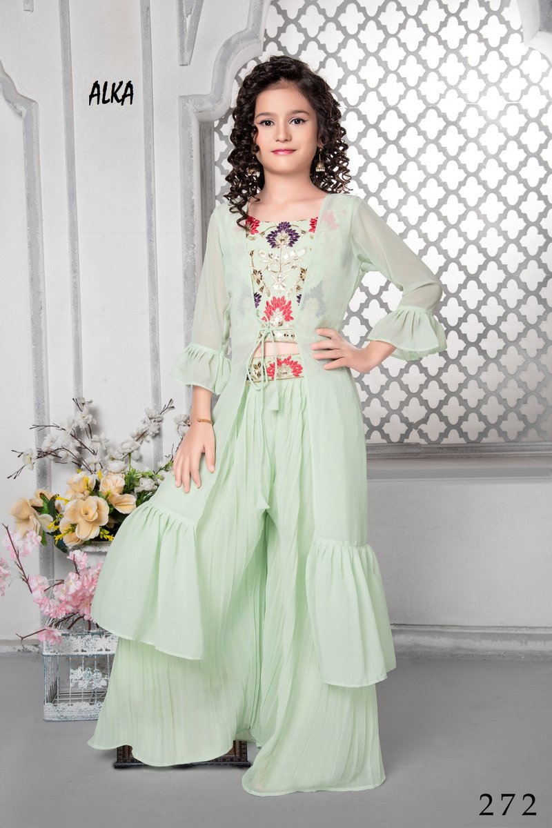 Alka Kidswear Gown 272-274 Series 1