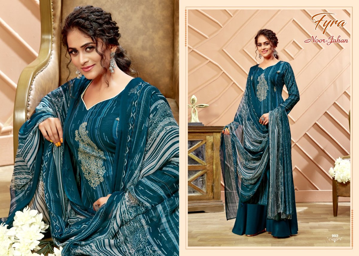Alok Suits Fyra Noor Jahan 901-910 Series 3
