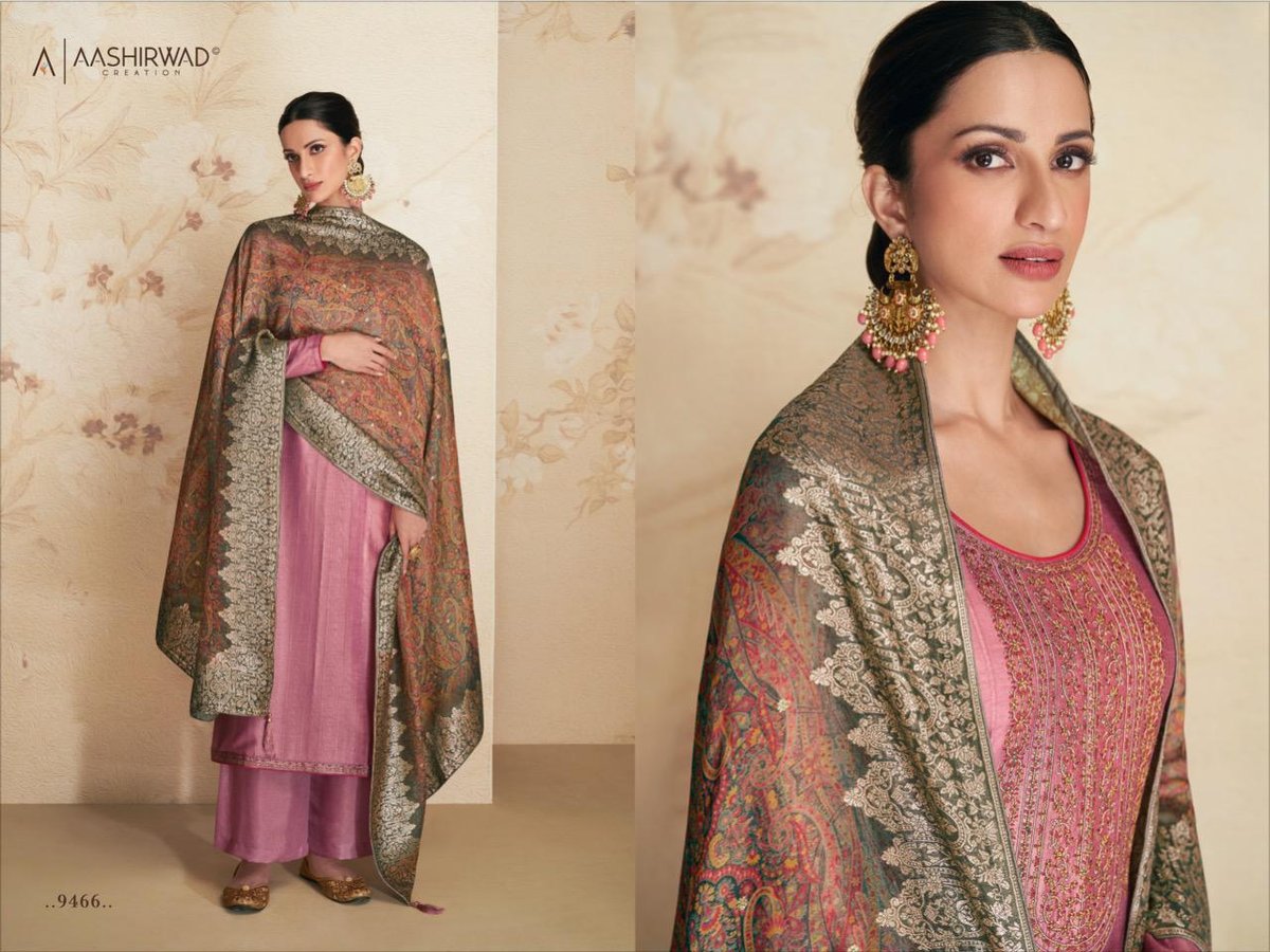 Aashirwad Creation Geet 9465-9470 Series 2