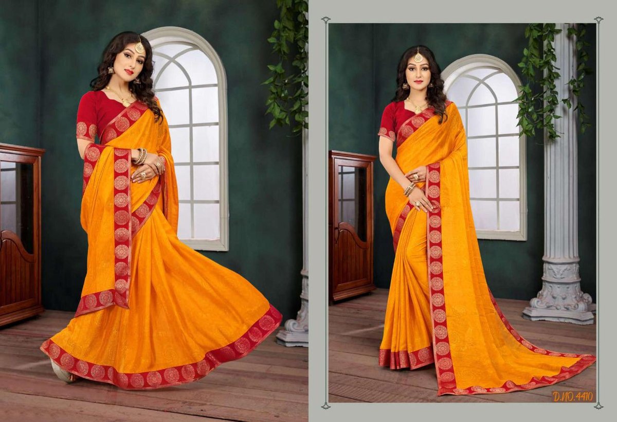 Aishwariya Saree Chiffon Silk 4407-4410 Series 3