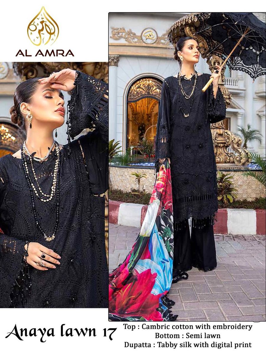 AL Amra Aanaya Lawn Chikankari Vol-2 17-19 Series 1