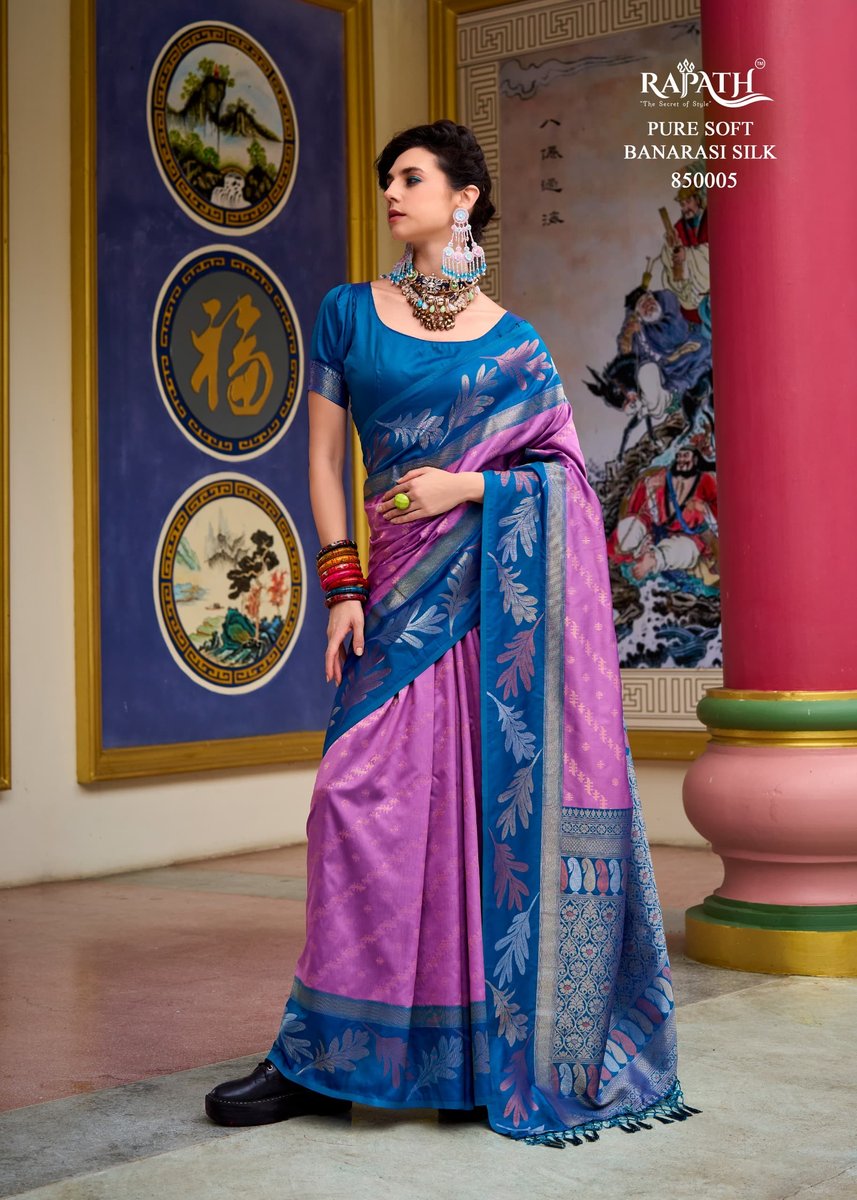 RAJPATH LEAF SILK 850001 TO 850008 5