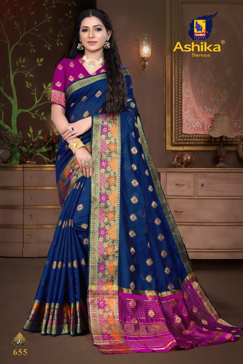 Ashika Saree Lotus Butta Vol-3 651-658 Series 5