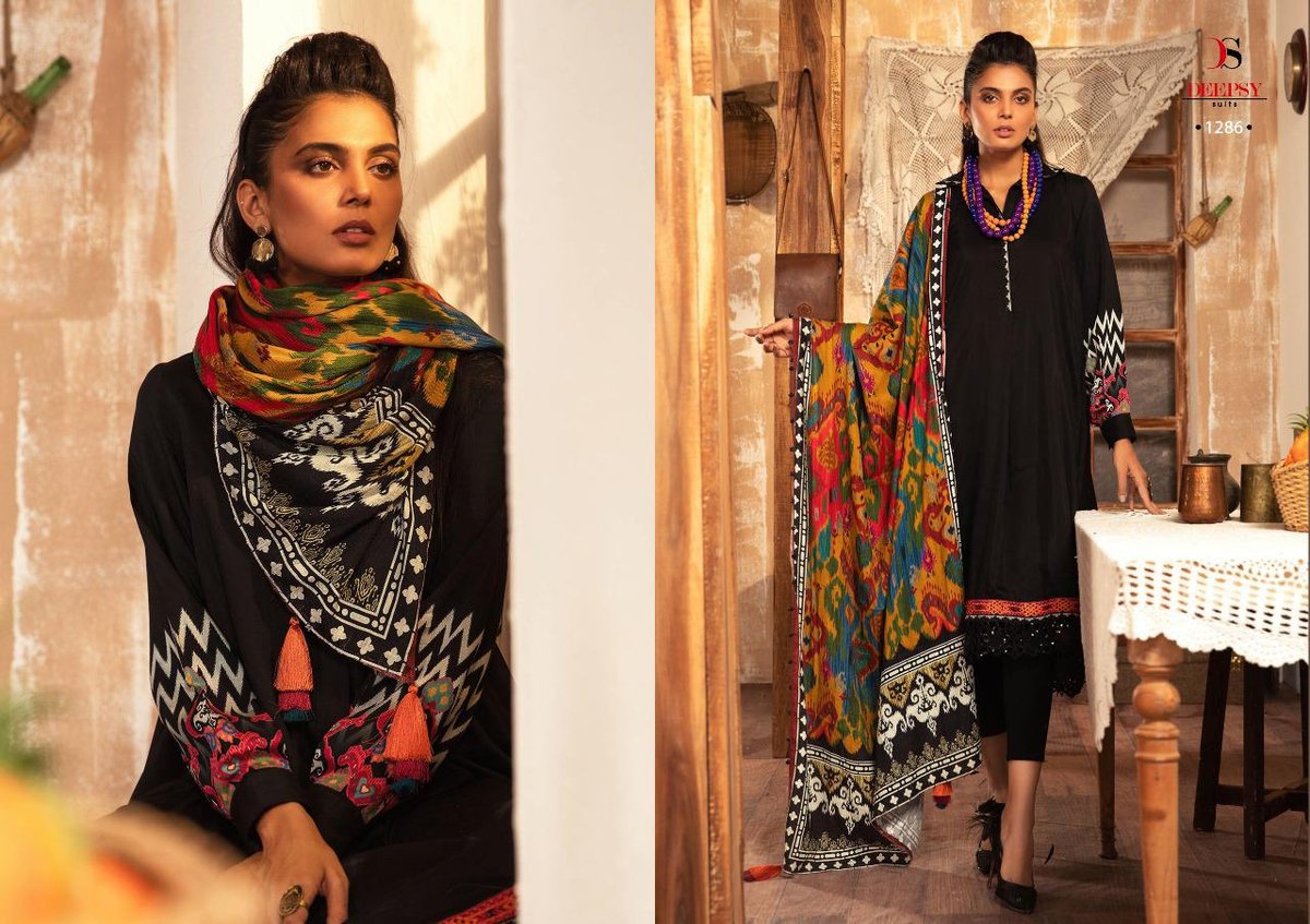 Deepsy Suits Maria.B Vintage Collection Vol-21 1281-1288 Series 6
