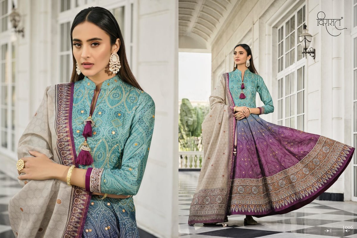 Virasat Gowns Morepinch 1001-1006 Series 6