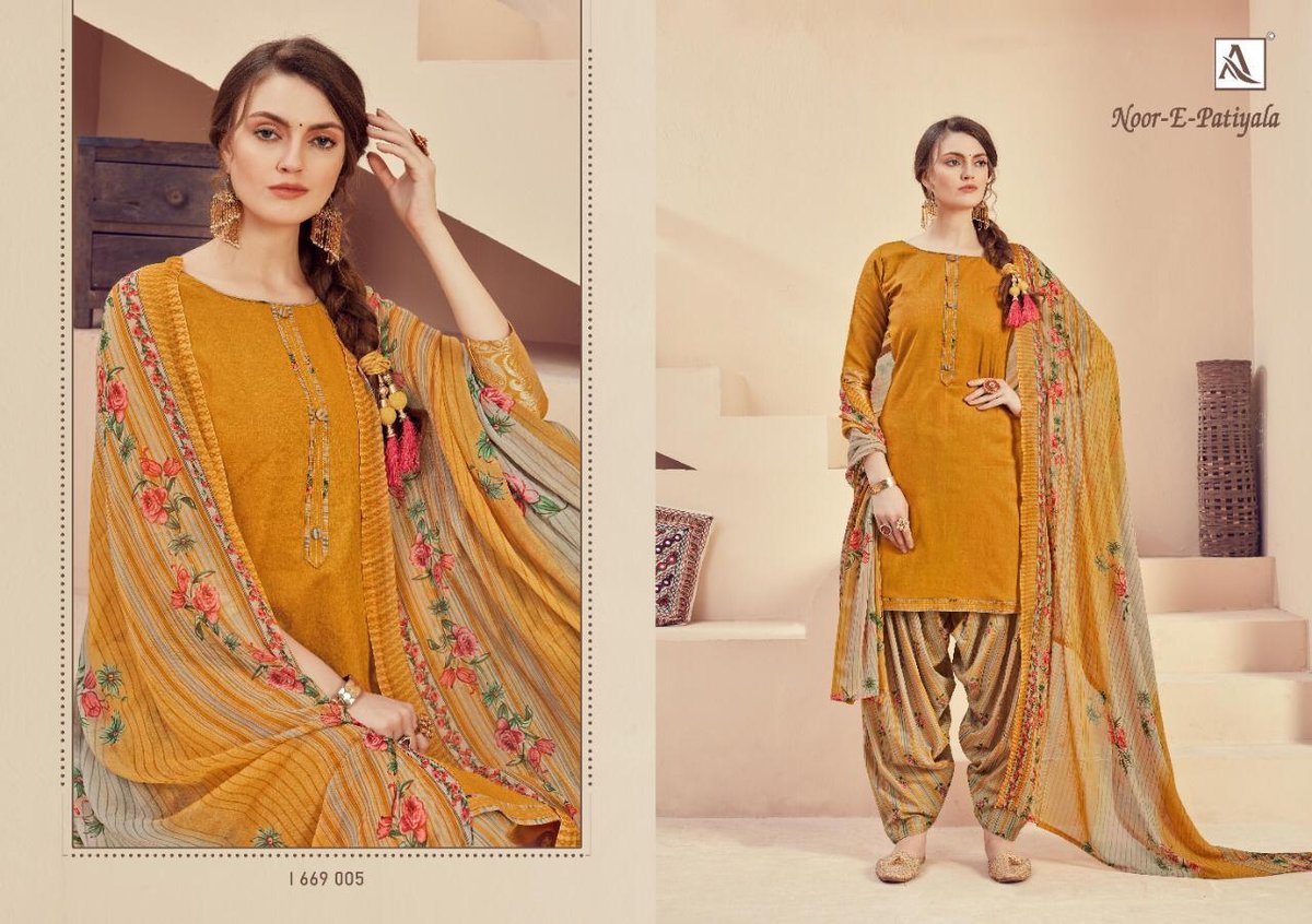 Alok Suits Noor-E-Patiyala 669-001-669-010 Series 5
