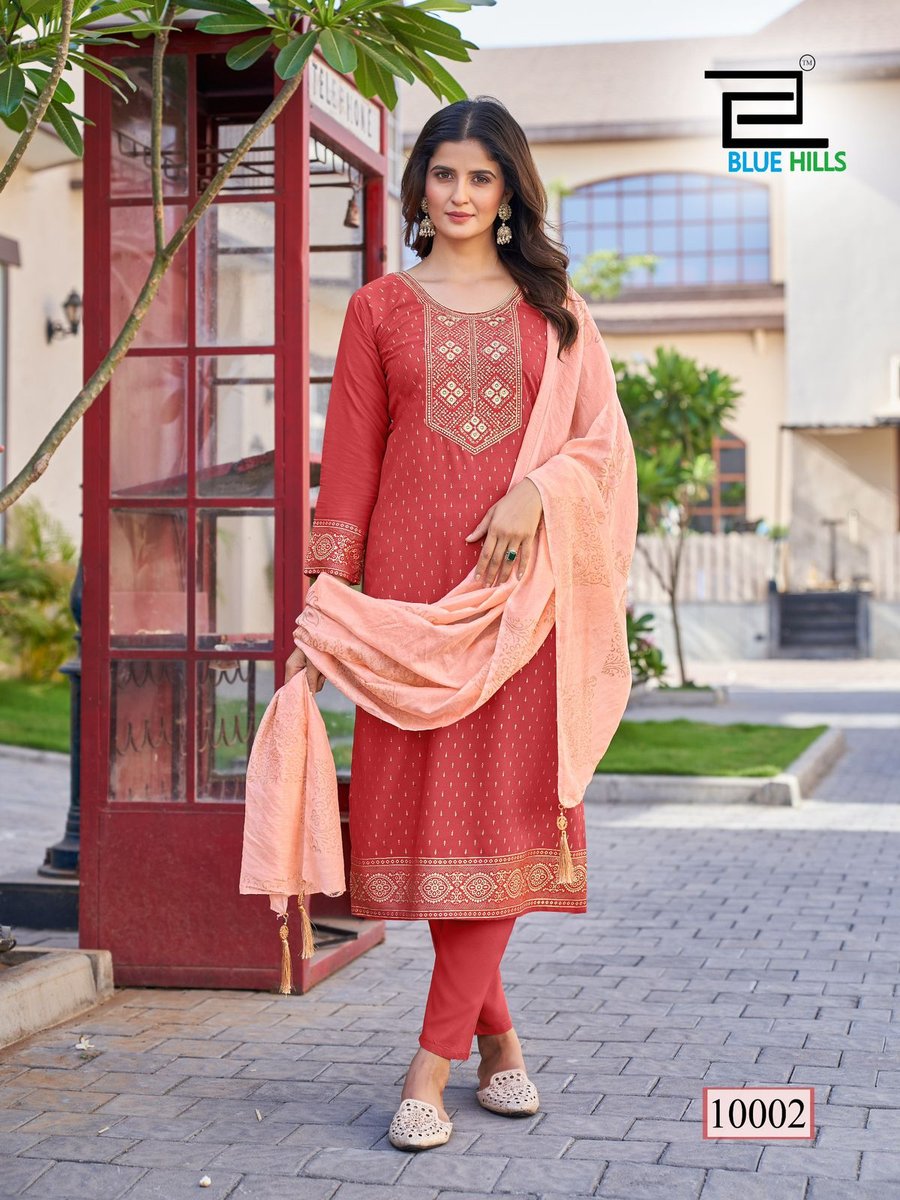BLUE HILLS ROYAL TOUCH VOL-10 10001 TO 10008 2