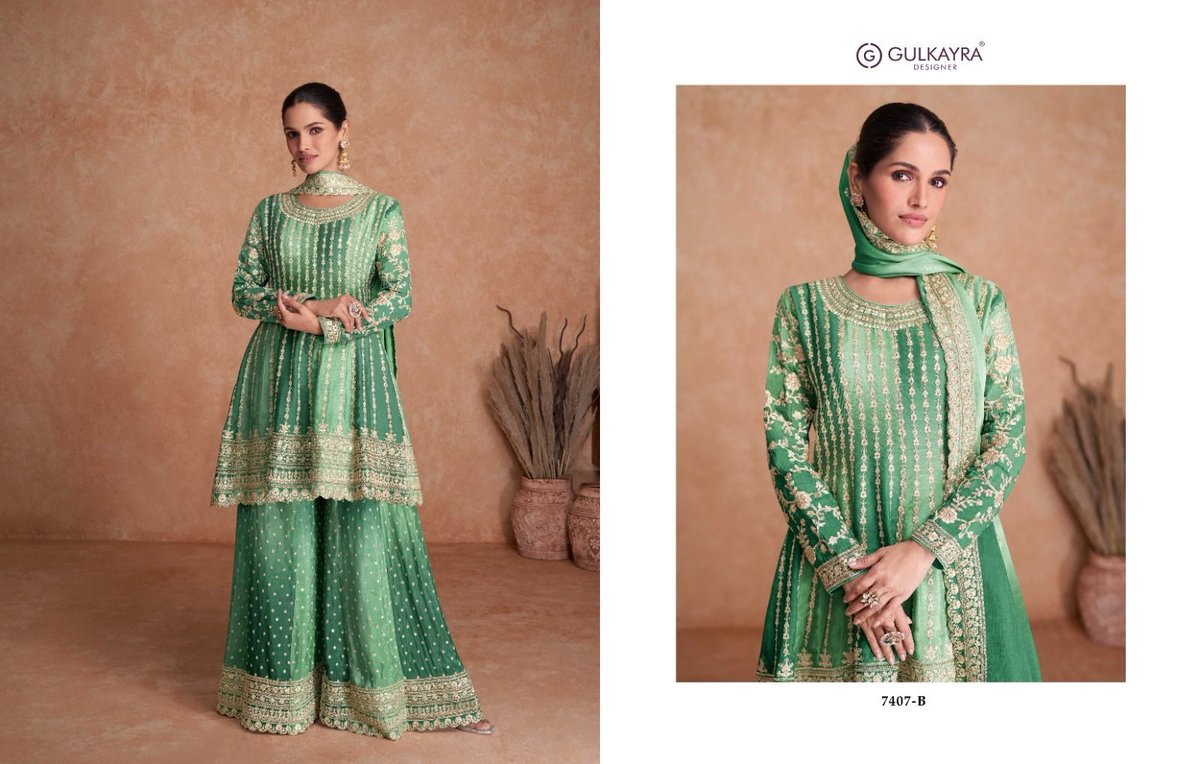 Gulkayra Designer Vaani Vol-2 7407 Colors 2