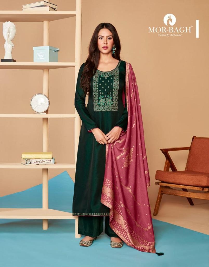 Aashirwad Creation Mor Bagh Saaras 8592-8597 Series 1