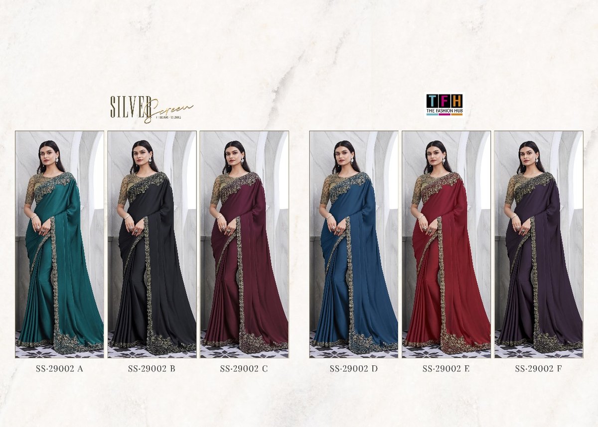 TFH SILVER SCREEN HIT DESIGNS 29002 COLOUR'S 29002A TO 29002F 7