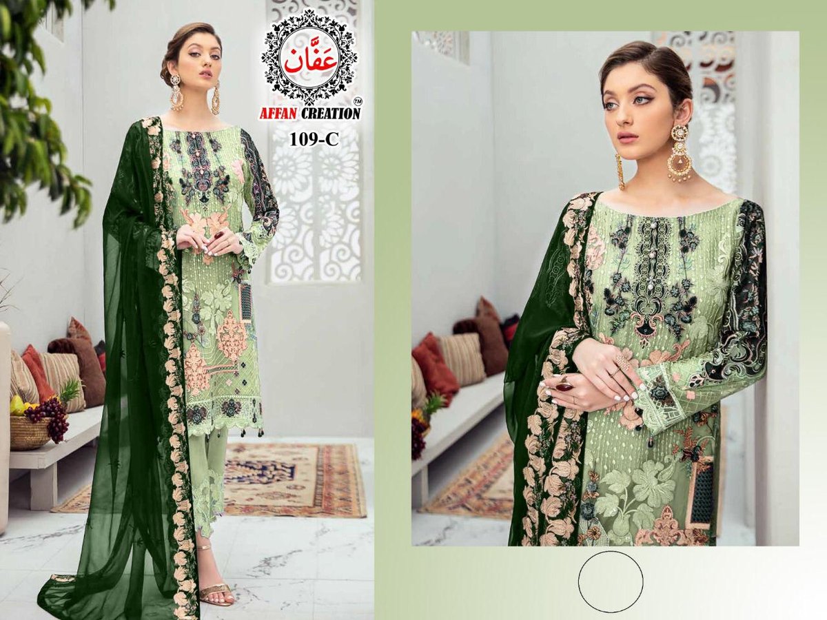 Affan Creation 109 New Colors Salwar Kameez 3