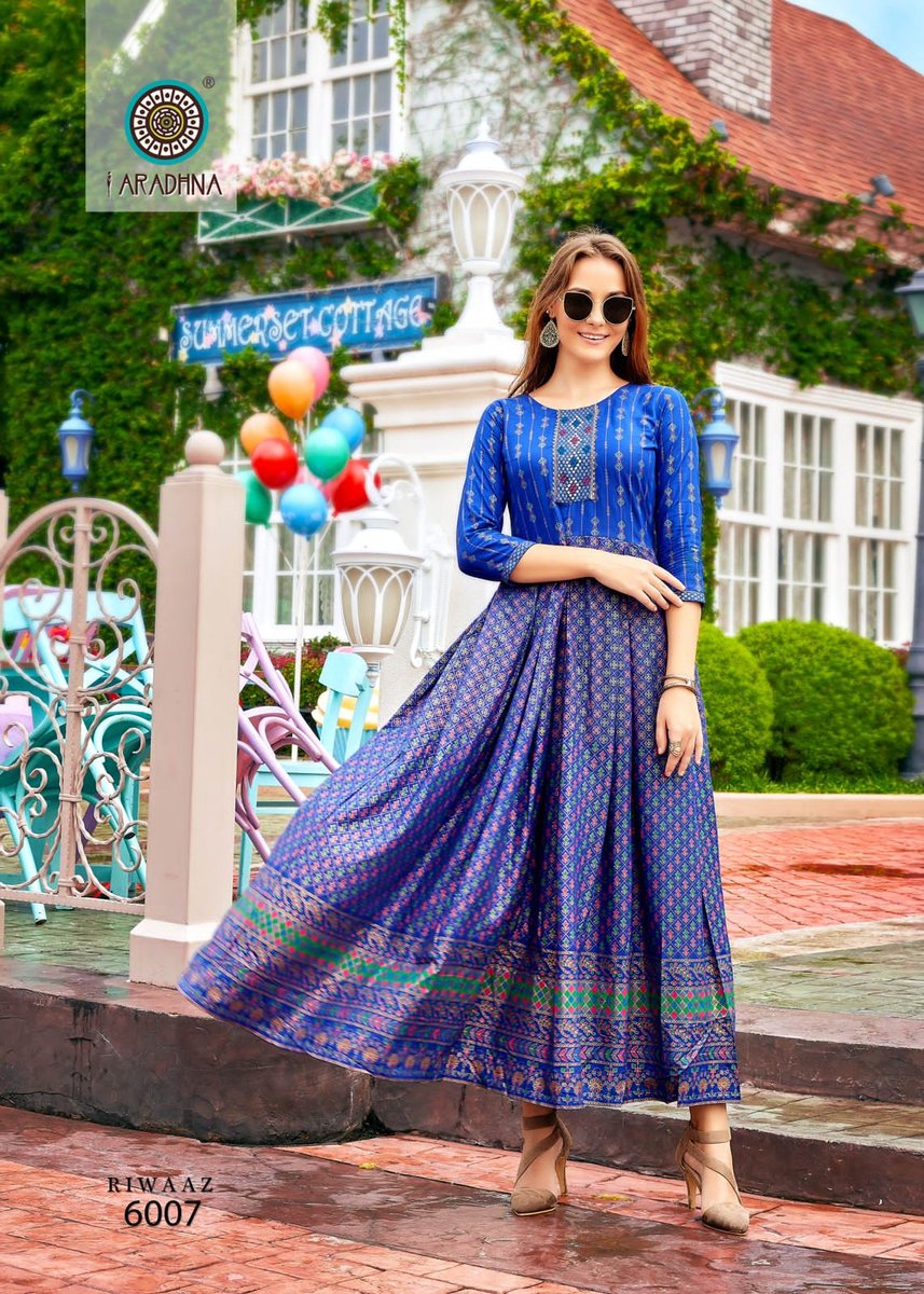 Aradhna Fashion Riwaaz Vol-6 6001-6012  Series 7